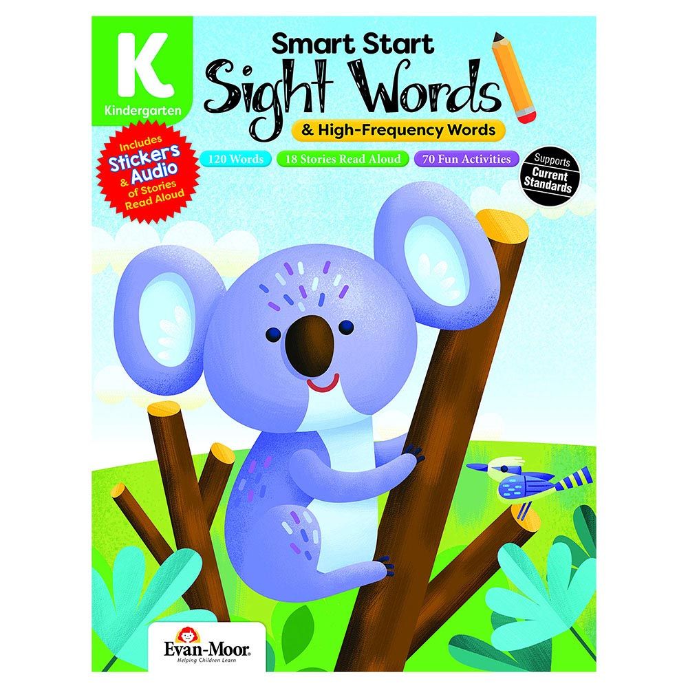 كتاب Smart Start Sight Words Grade K