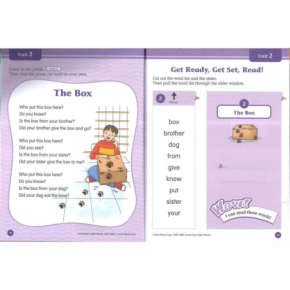 كتاب Smart Start Sight Words Grade K