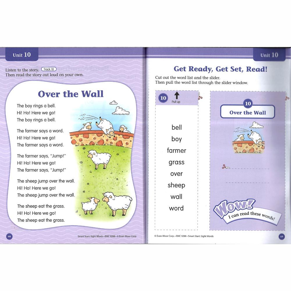 كتاب Smart Start Sight Words Grade K