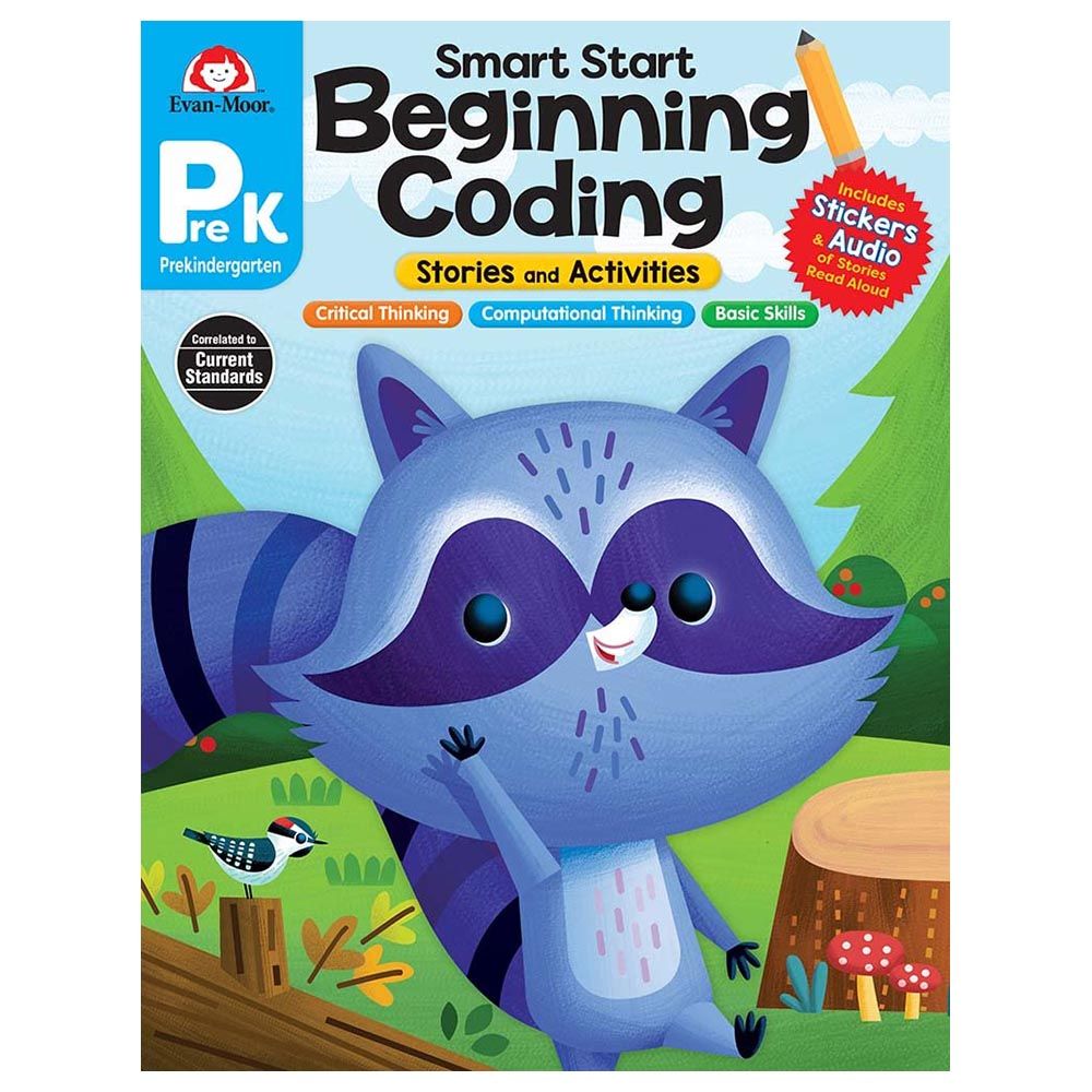 كتاب Smart Start: بيغنning Coding - Grade Prekindergarten