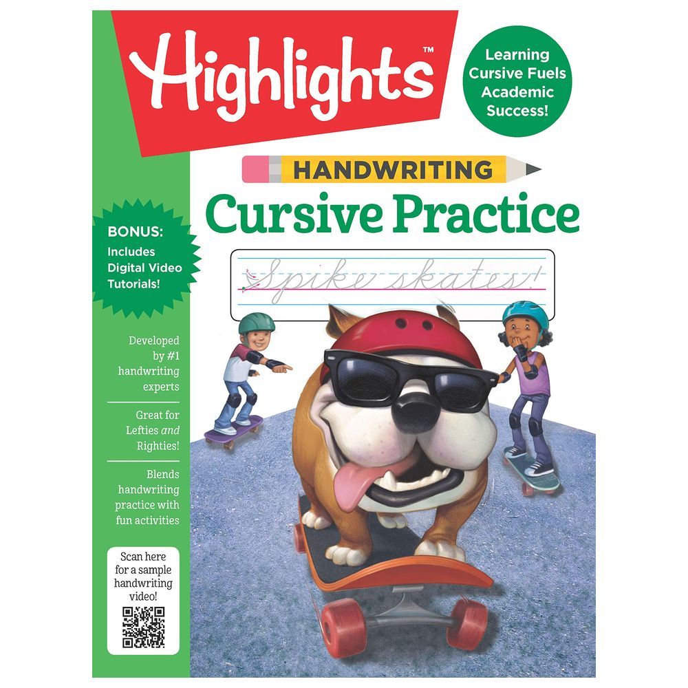 كتاب Handwriting: Cursive Practice