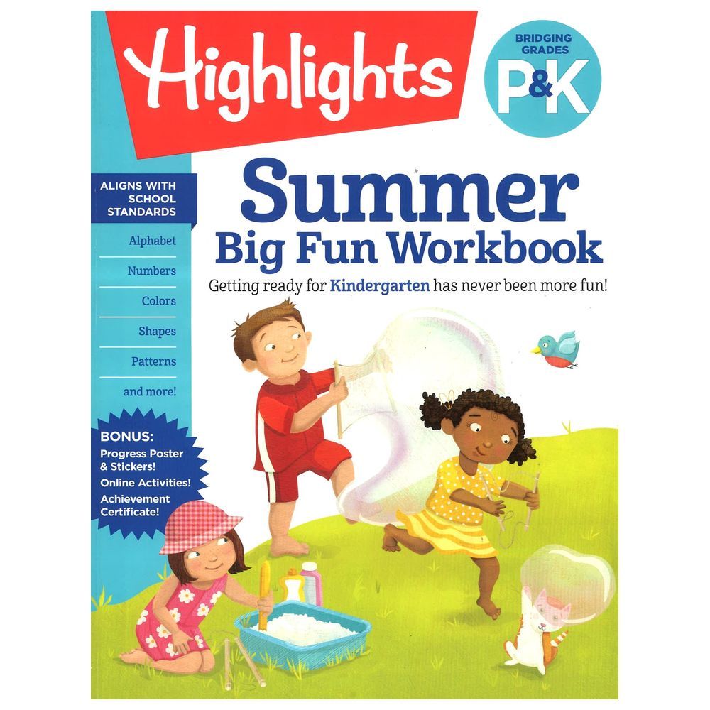 كتاب Summer Big Fun Workbook Bridging Grades P & K