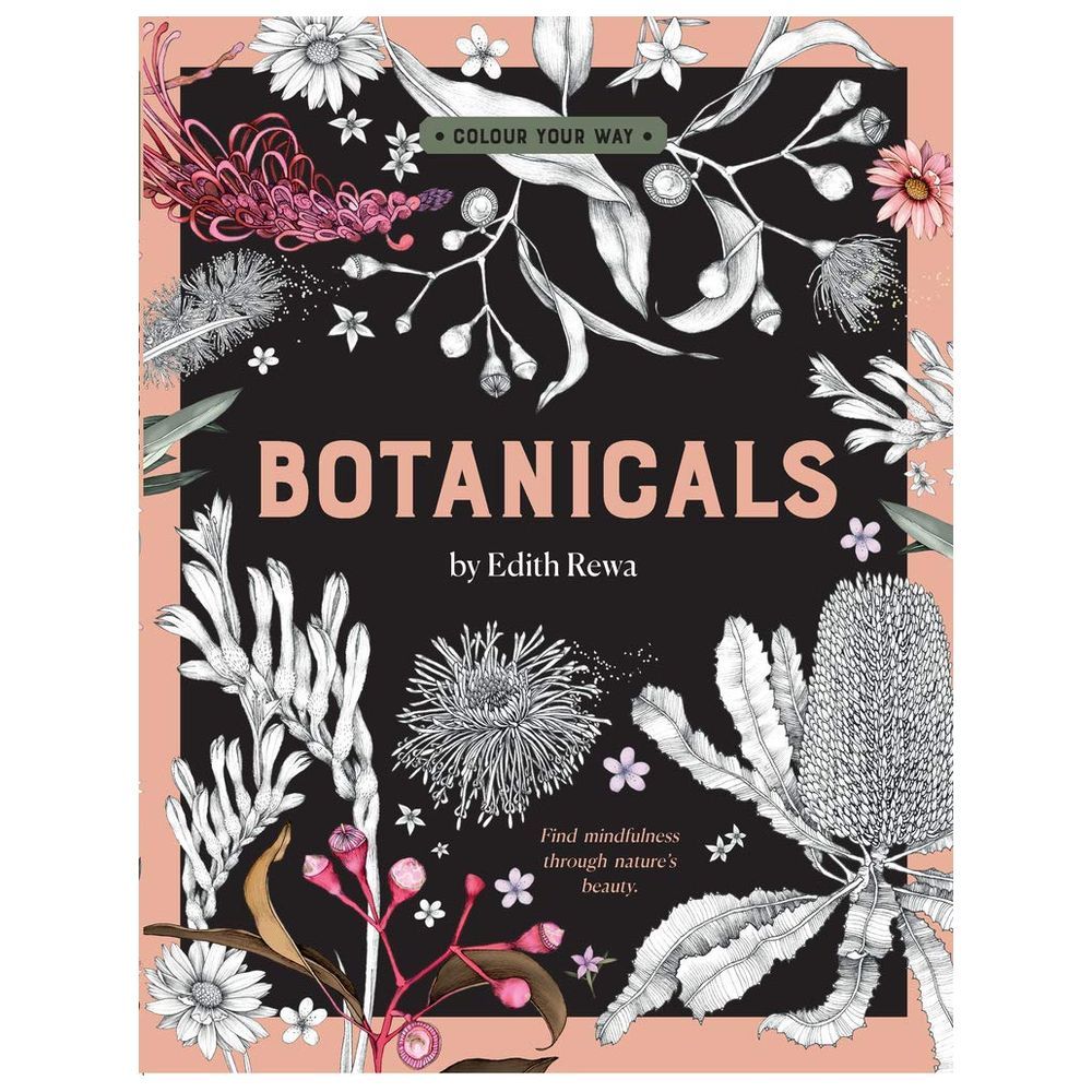 كتاب تلوين Botanicals: Colour Your Way