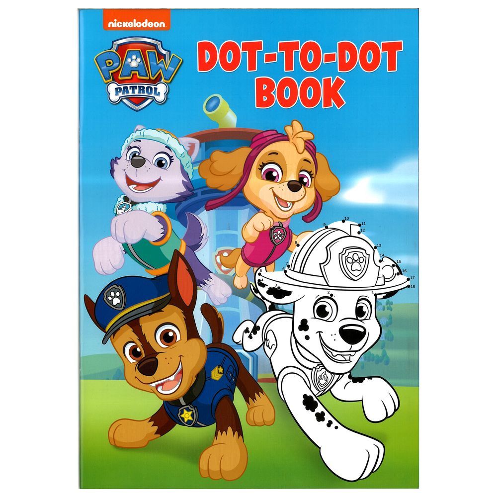 كتاب Nickelodeon PAW Patrol: Dot-to-Dot Book