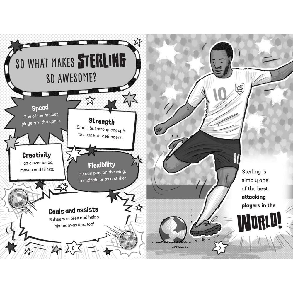 كتاب Football Superstars: Sterling Rules