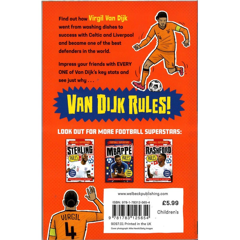 كتاب Football Superstars: Van Djik Rules