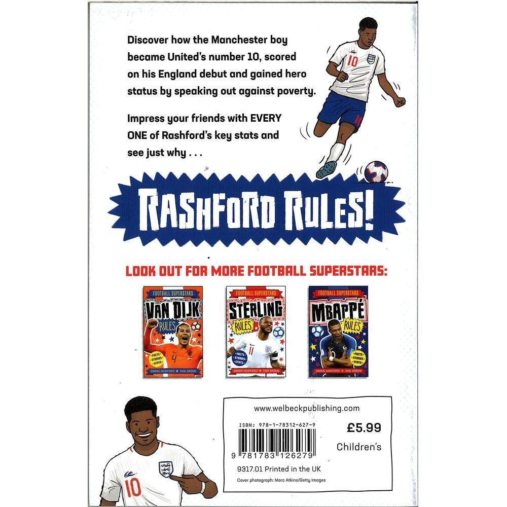 كتاب Football Superstars: Rashford Rules