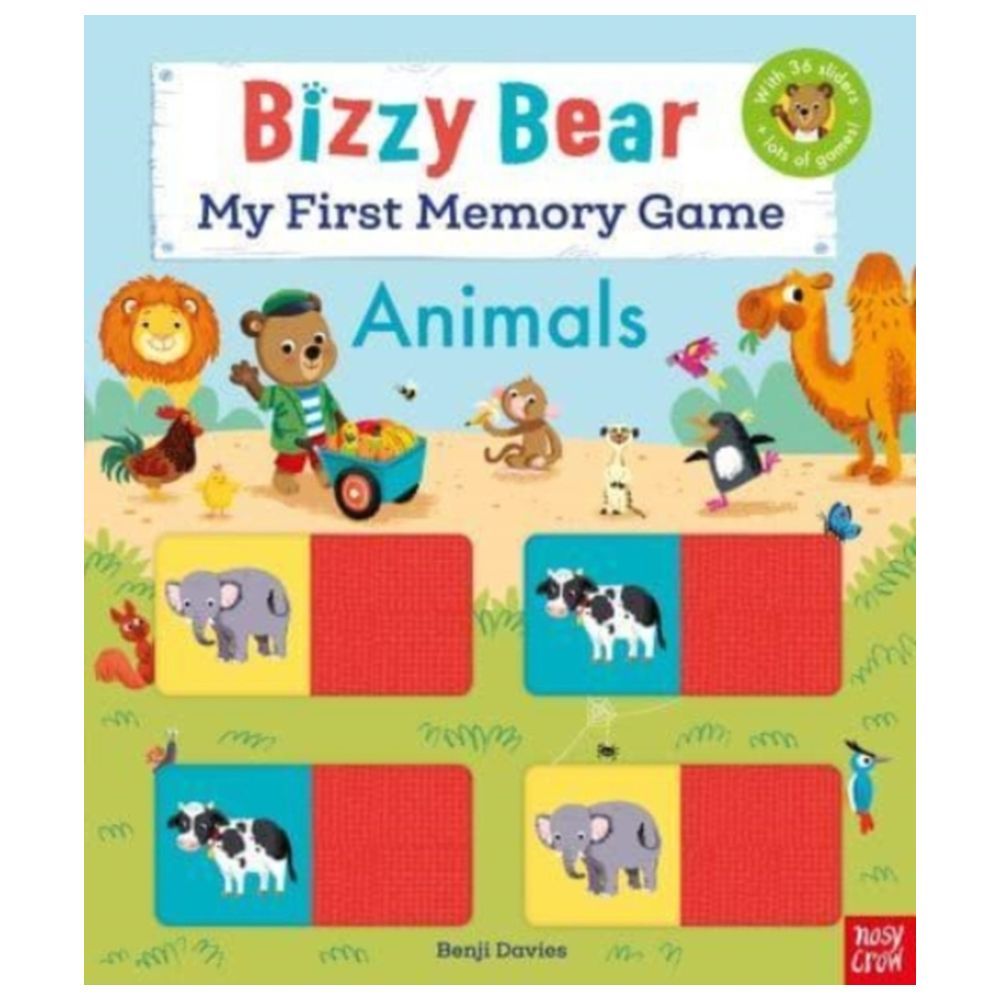 قصة Bizzy Bear My First Memory Game Book Animals