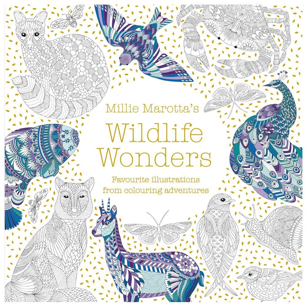 كتاب Millie Marotta's Wildlife Wonders Colouring Book