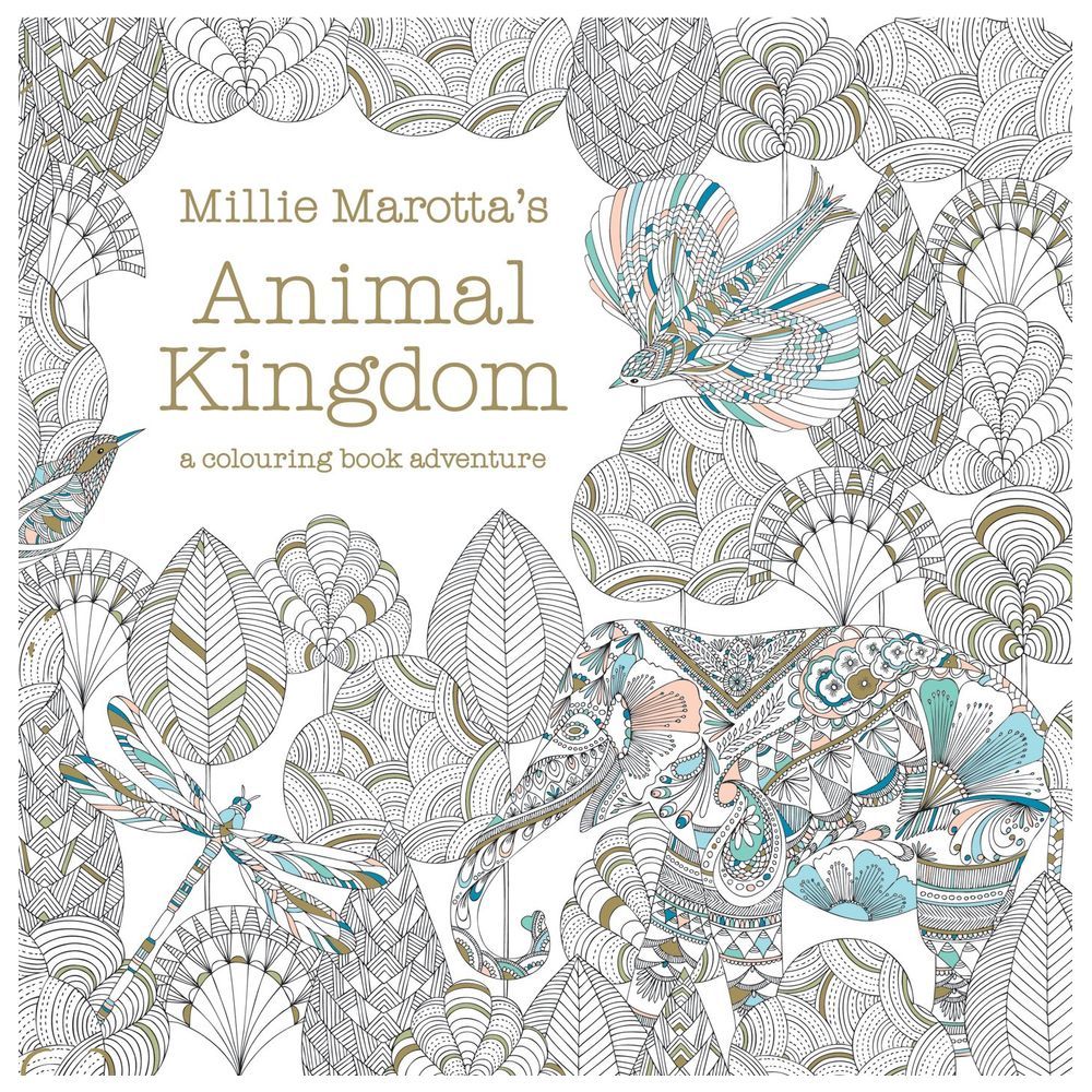 كتاب تلوين Millie Marotta's Animal Kingdom