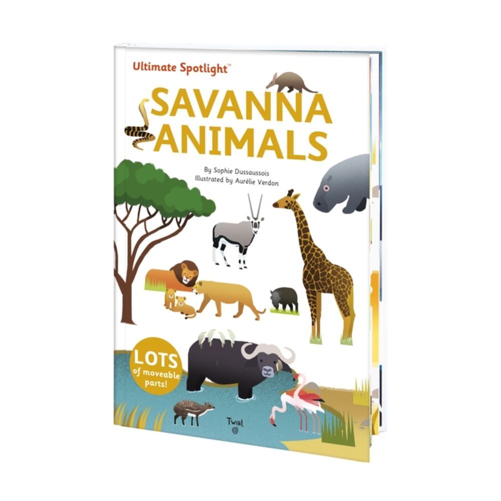 كتاب Ultimate Spotlight: Savanna Animals