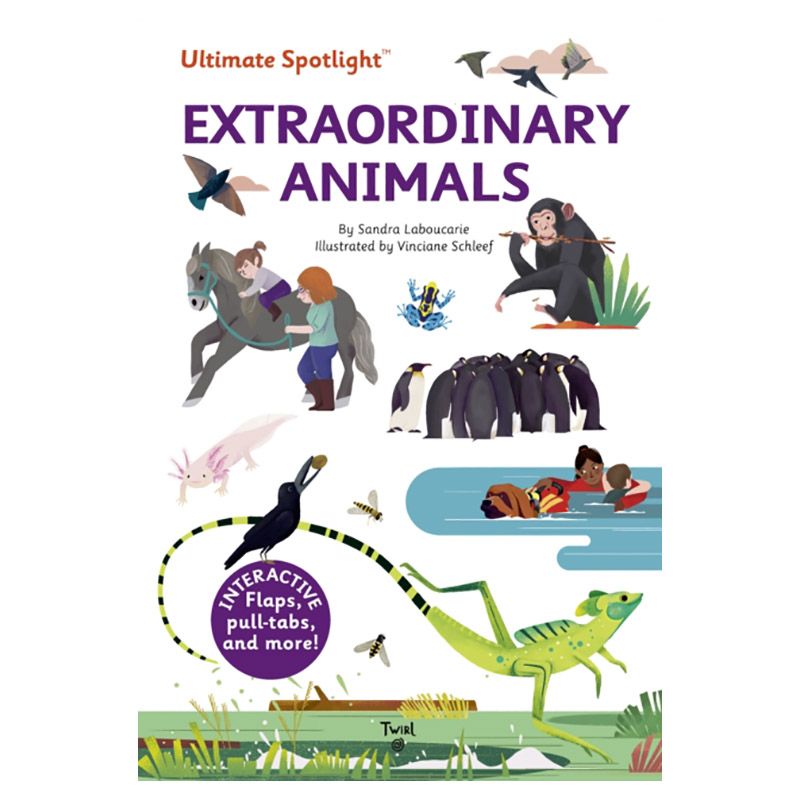 كتاب Ultimate Spotlight Extraordinary Animals