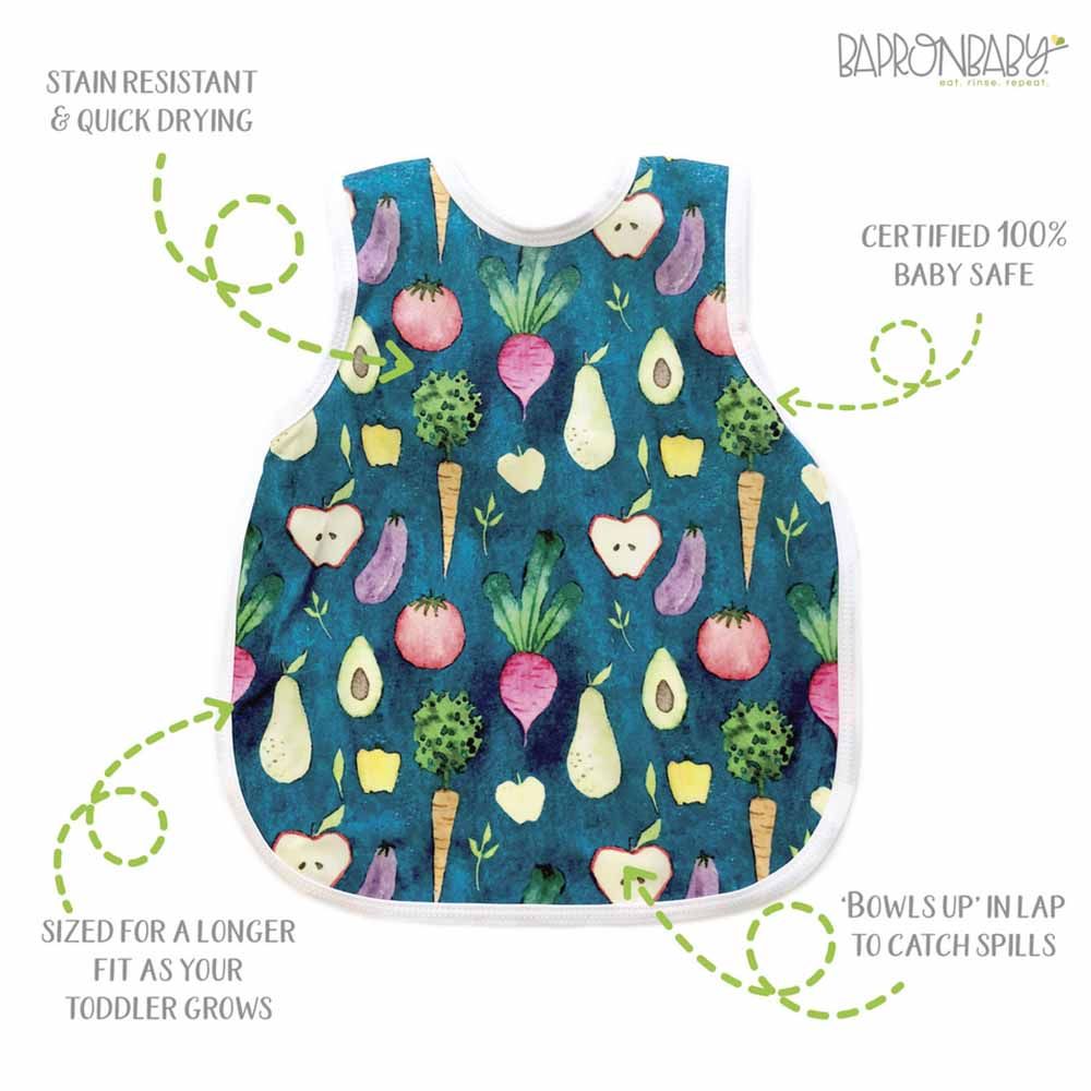 BapronBaby - Feeding Bib - Organic Produce