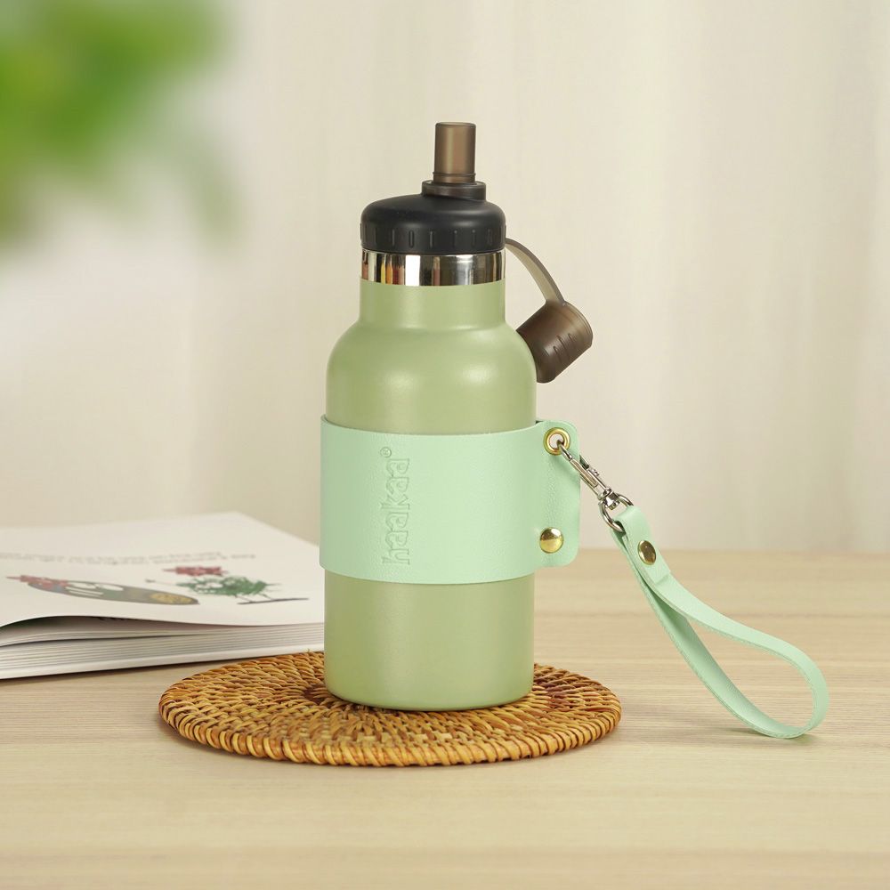 Haakaa - Easy-Carry Insulated Water Bottle - Avocado