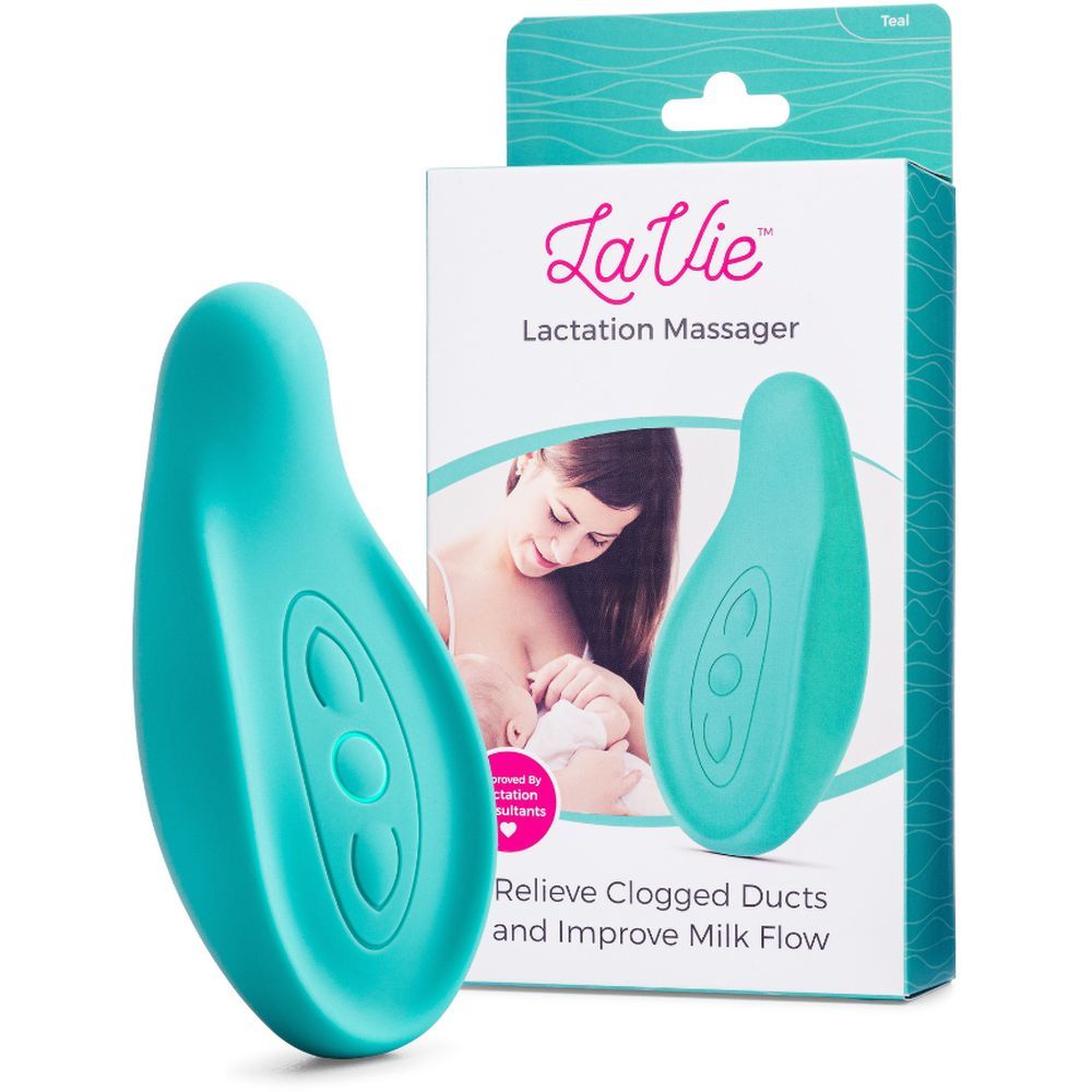 Haakaa - Breast Pump + Lavie Lactation Massager - Teal