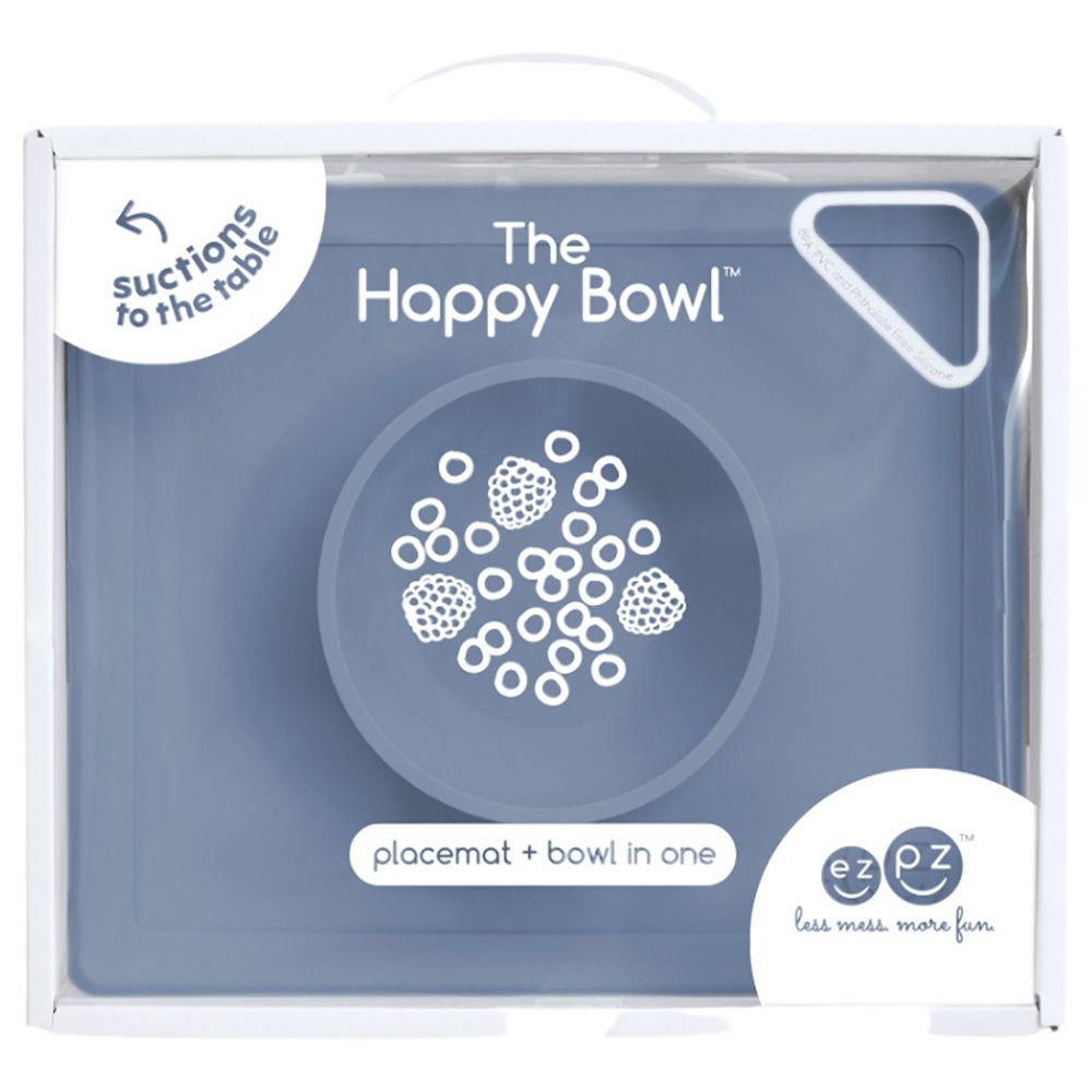 Ezpz - Happy Bowl - Indigo