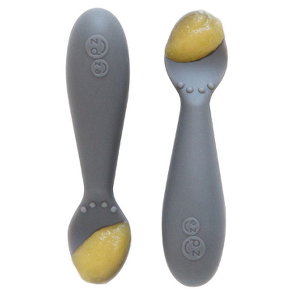 Ezpz - Tiny Spoon Pack of 2 - Grey