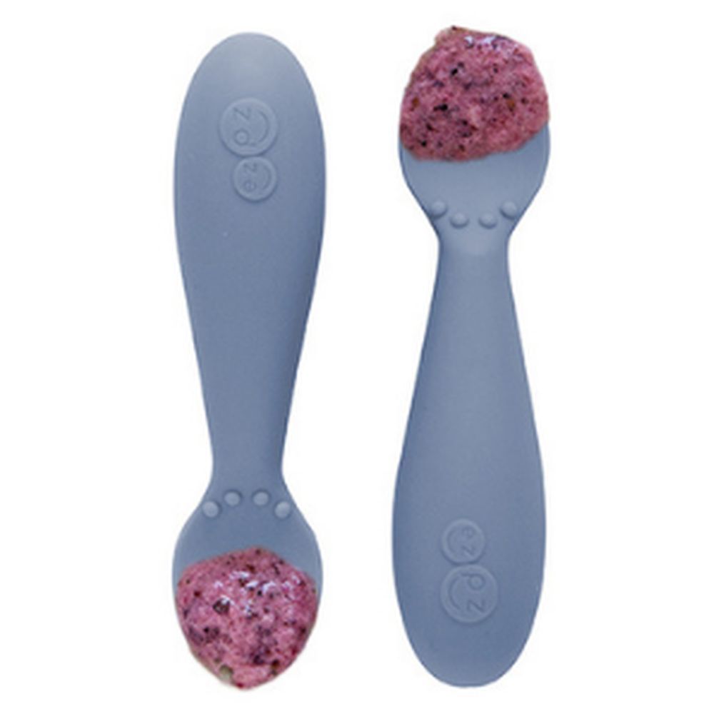 Ezpz - Tiny Spoon Set of 2 - Indigo