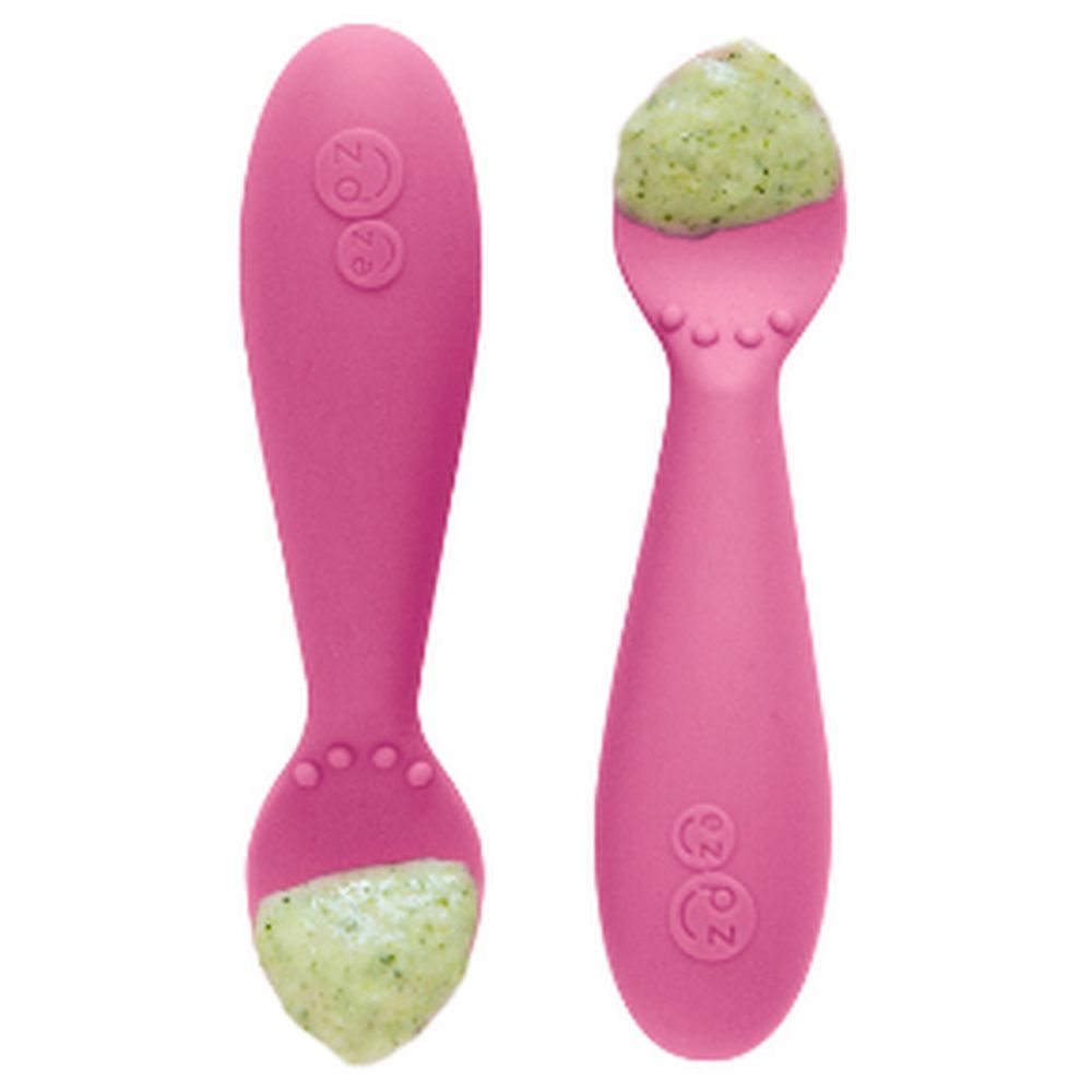 Ezpz - Tiny Spoon Set of 2 - Pink