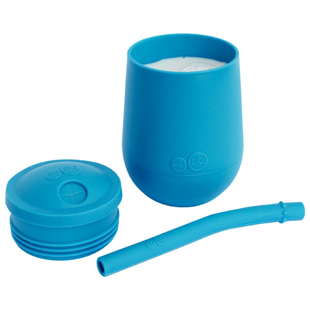 Ezpz - Mini Cup & Straw Training System - Blue