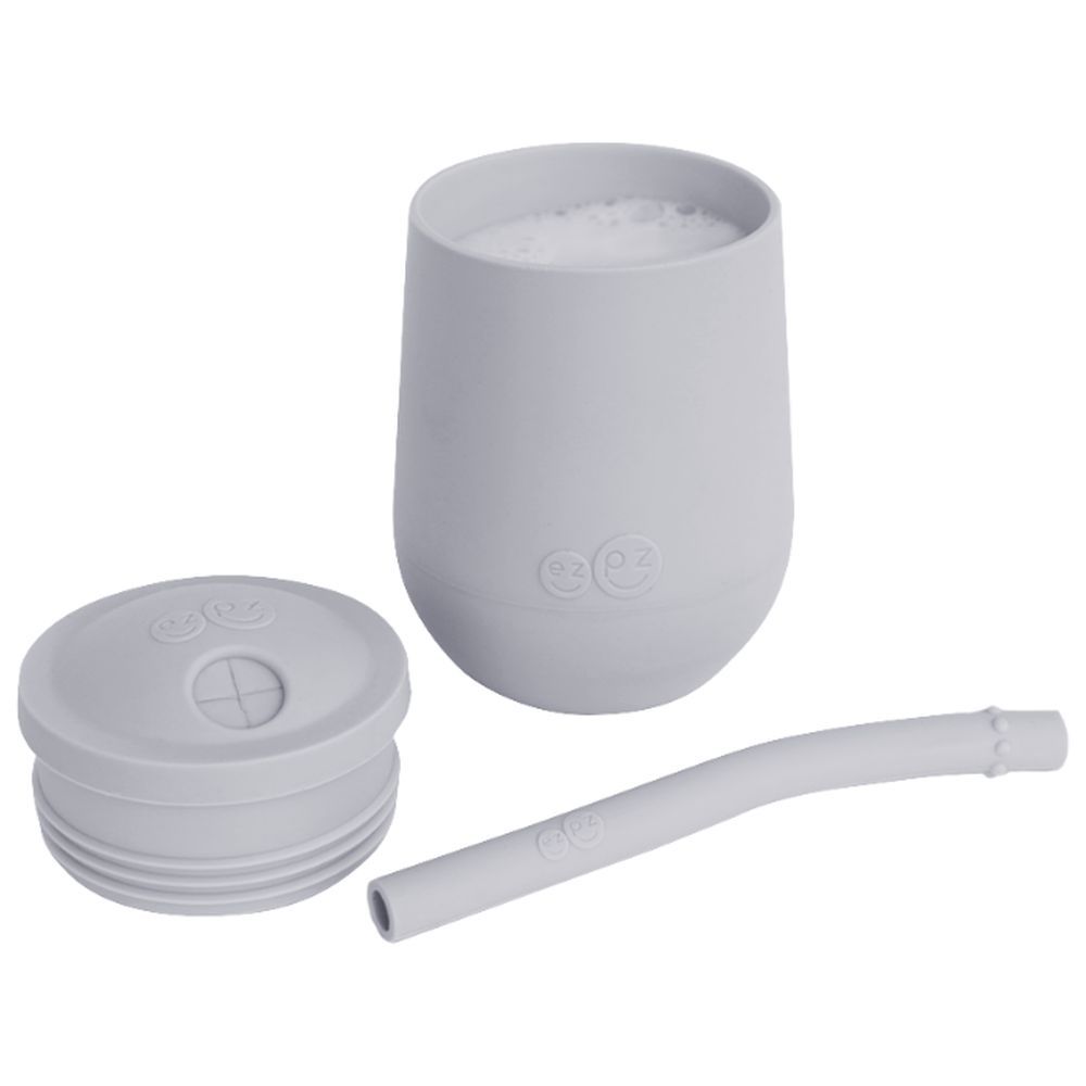 Ezpz - Mini Cup & Straw Training System - Pewter