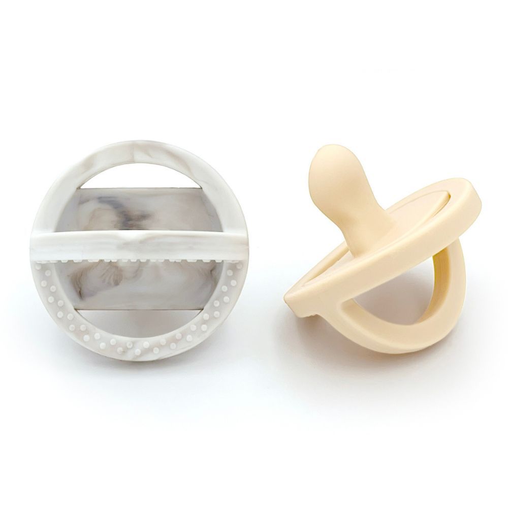 Doddle & Co - London Pop Pacifier - Marbled Grey/Shore