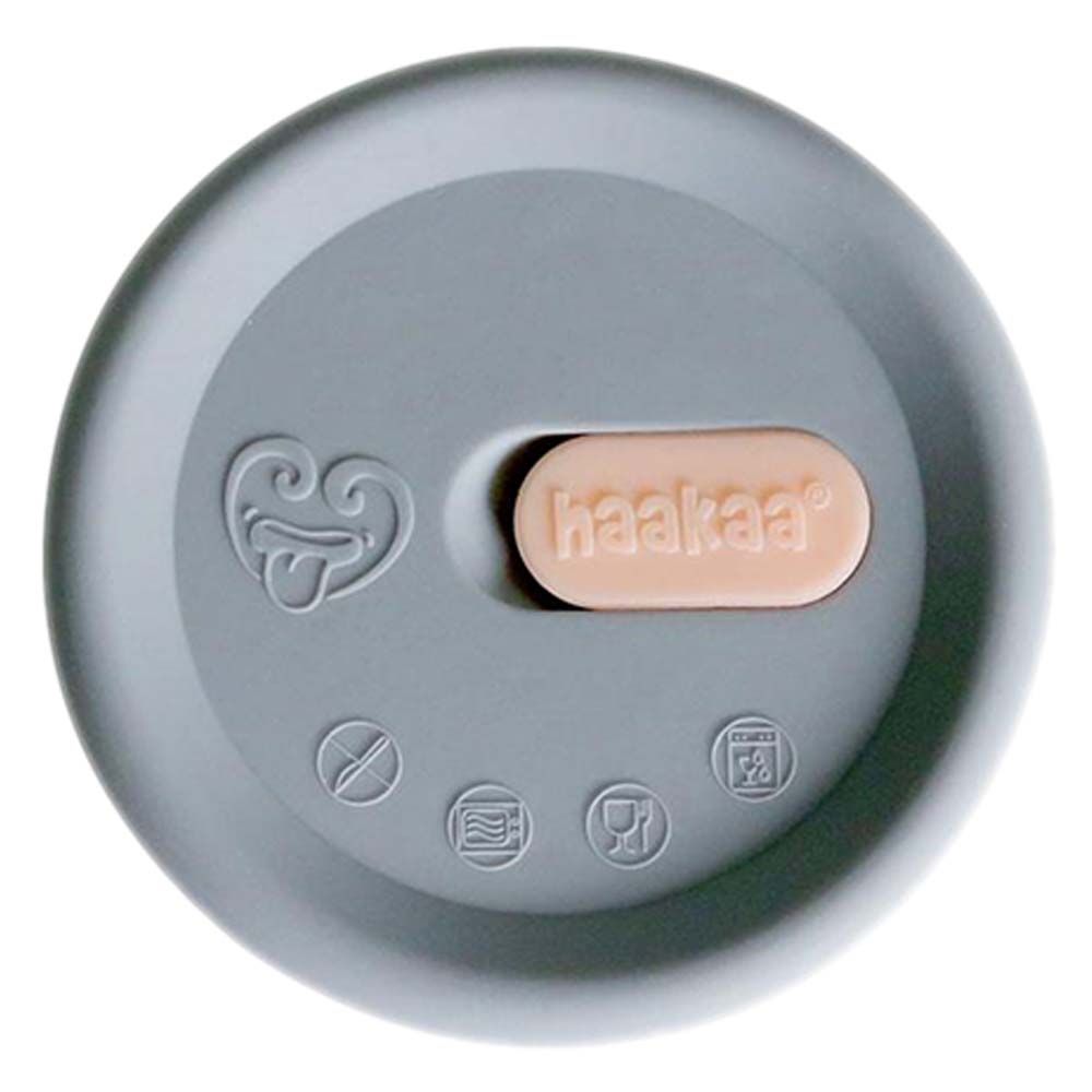 Haakaa - Silicone Pump Cap - Grey