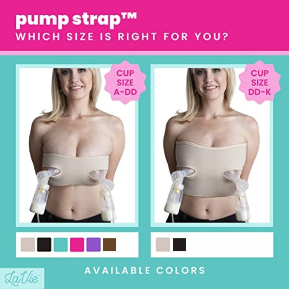 LaVie - Pump Strap Pumping Nursing Bra - Coffee