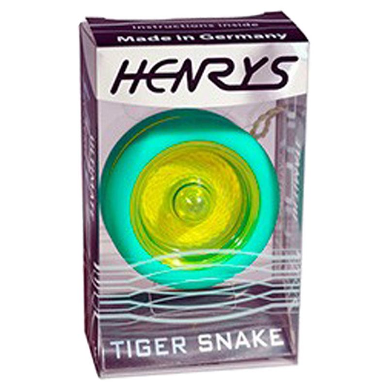 Justdk - Henrys Yo-Yo Tiger Snake - Green/Yellow