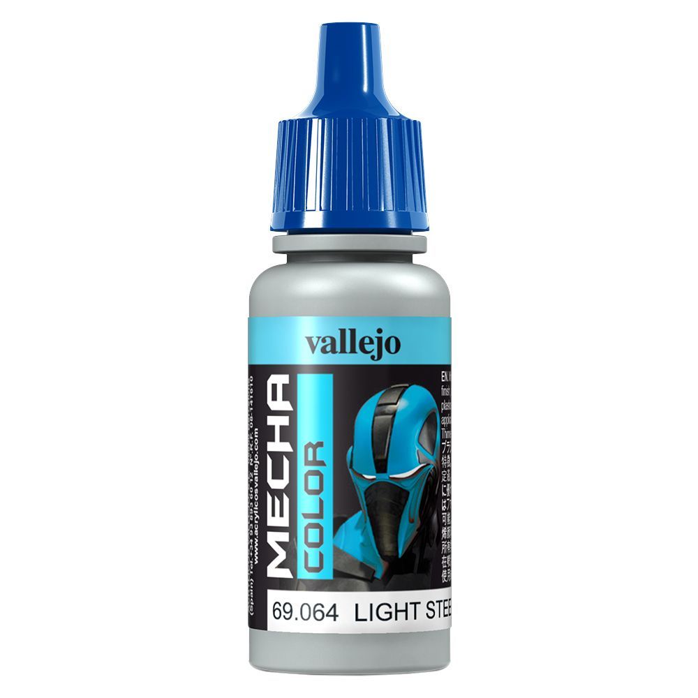 Vallejo - 69.064 Mecha Color Paint 17ml - Light Steel