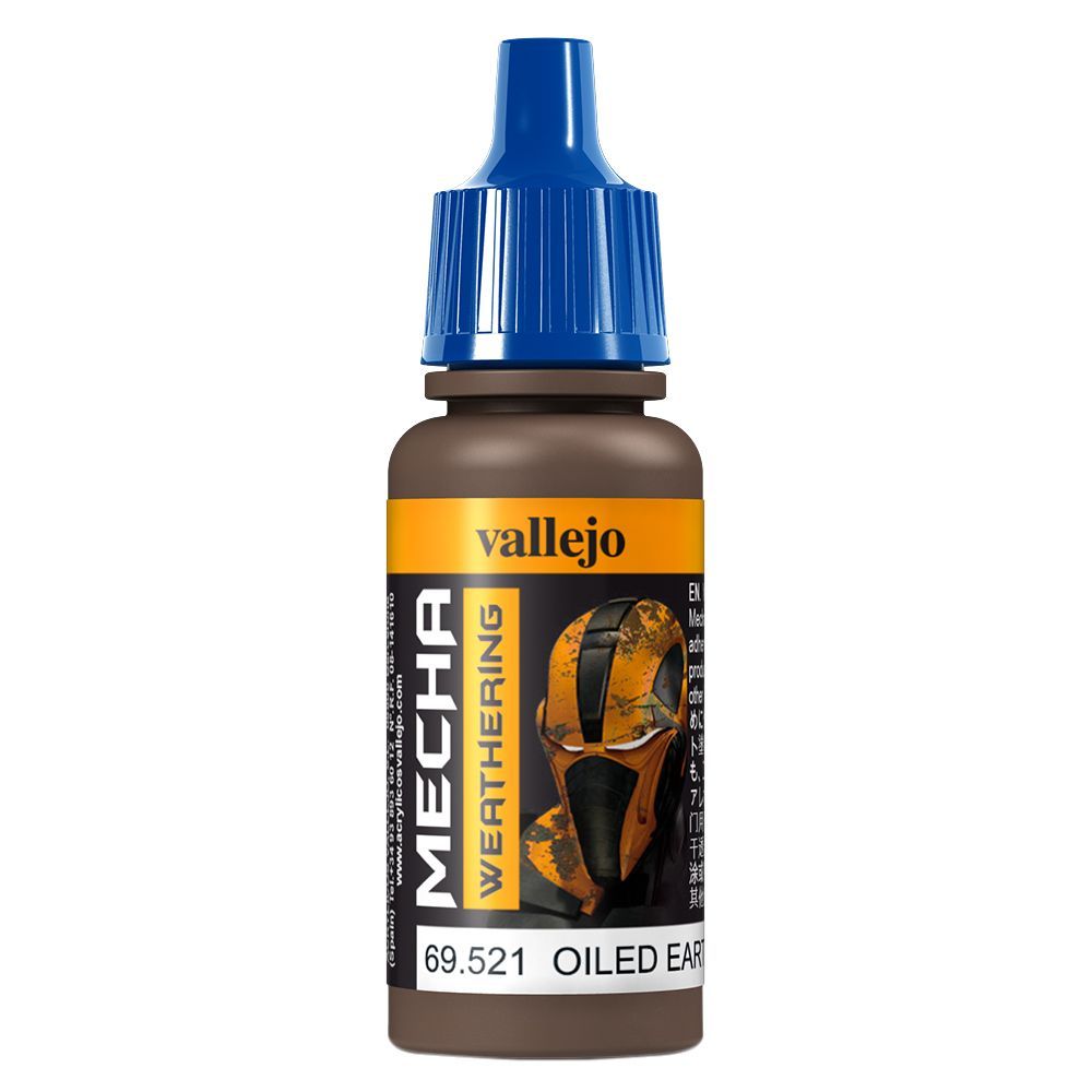 Vallejo - 69.521 Mecha Weathering 17ml - Oiled Earth Wash