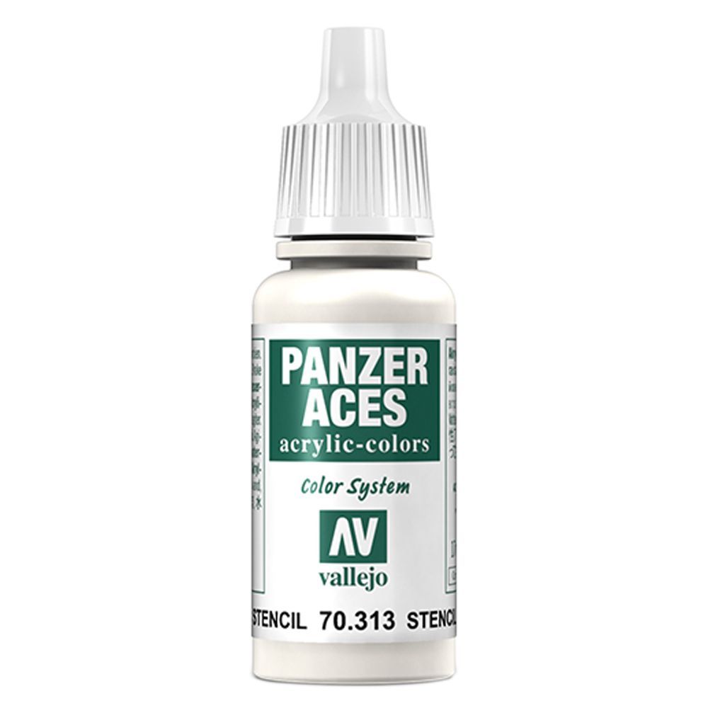 Vallejo - 70.313 Panzer Aces Paint 17ml - Stencil