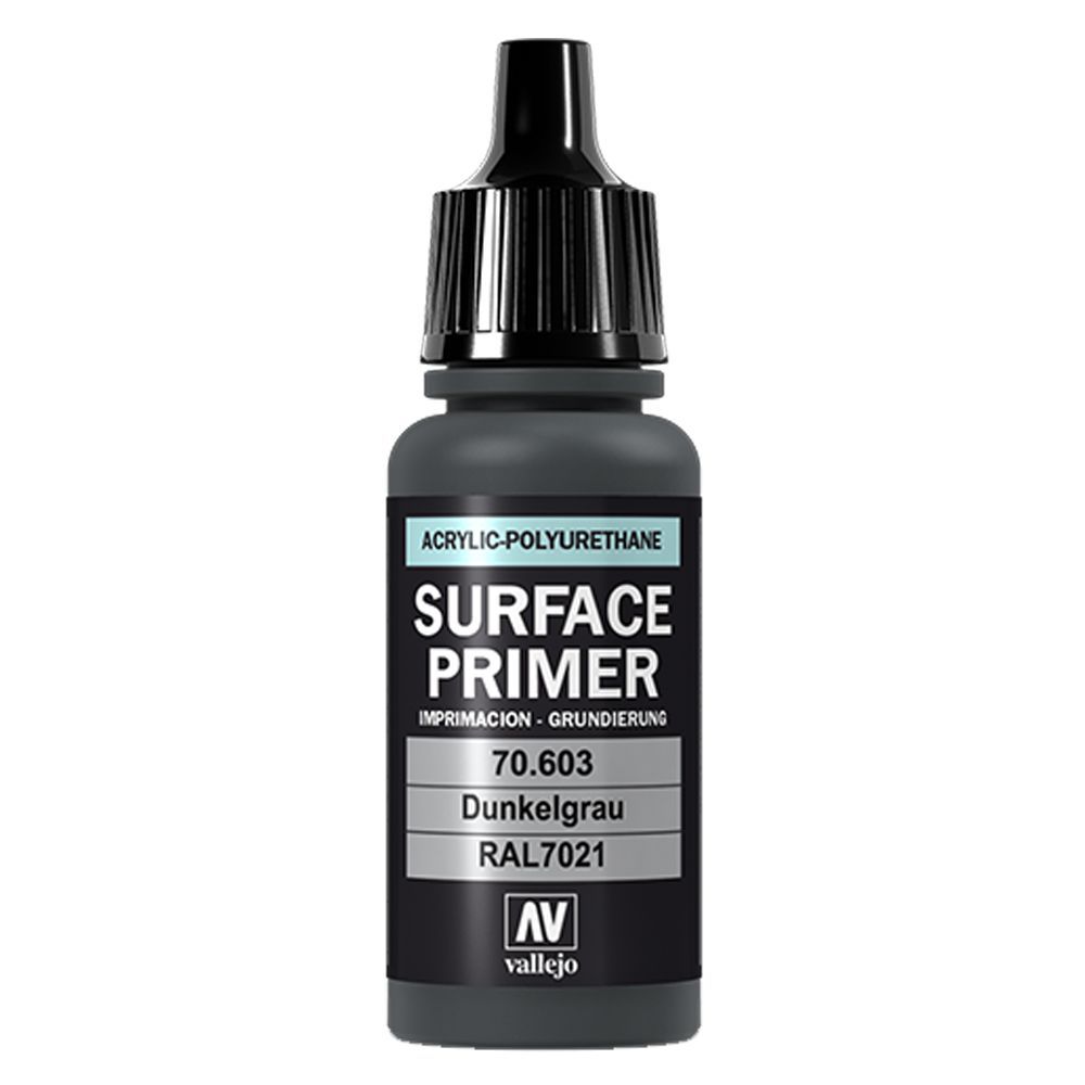 Vallejo - 70.603 Surface Primer 17ml - German Panzer Grey