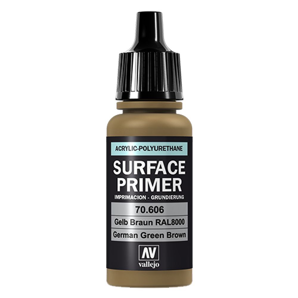 Vallejo - 70.606 Surface Primer 17ml - German Green Brown