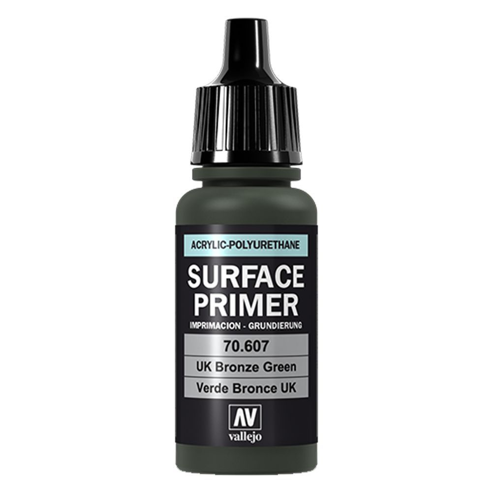 Vallejo - 70.607 Surface Primer 17ml - UK Bronze Green