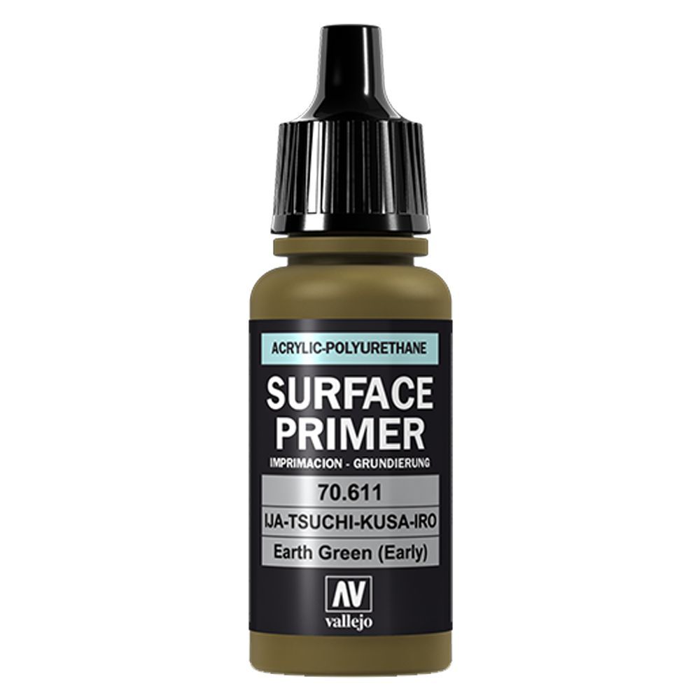 Vallejo - 70.611 Surface Primer 17ml - Earth Green Early