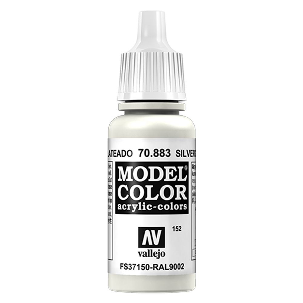 Vallejo - 70.883 Model Color Paint 17ml - Silver Grey