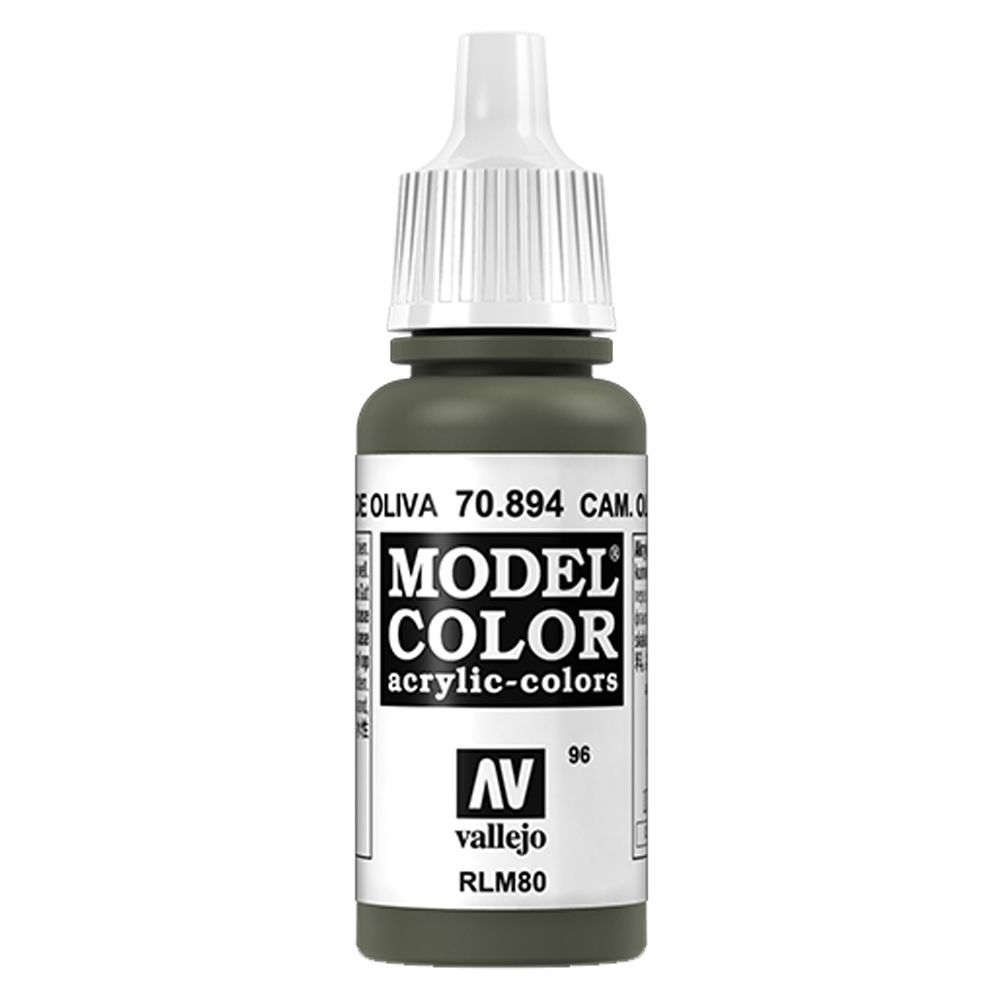 Vallejo 70.894 Model Color Paint 17ml Camouflage Olive Green