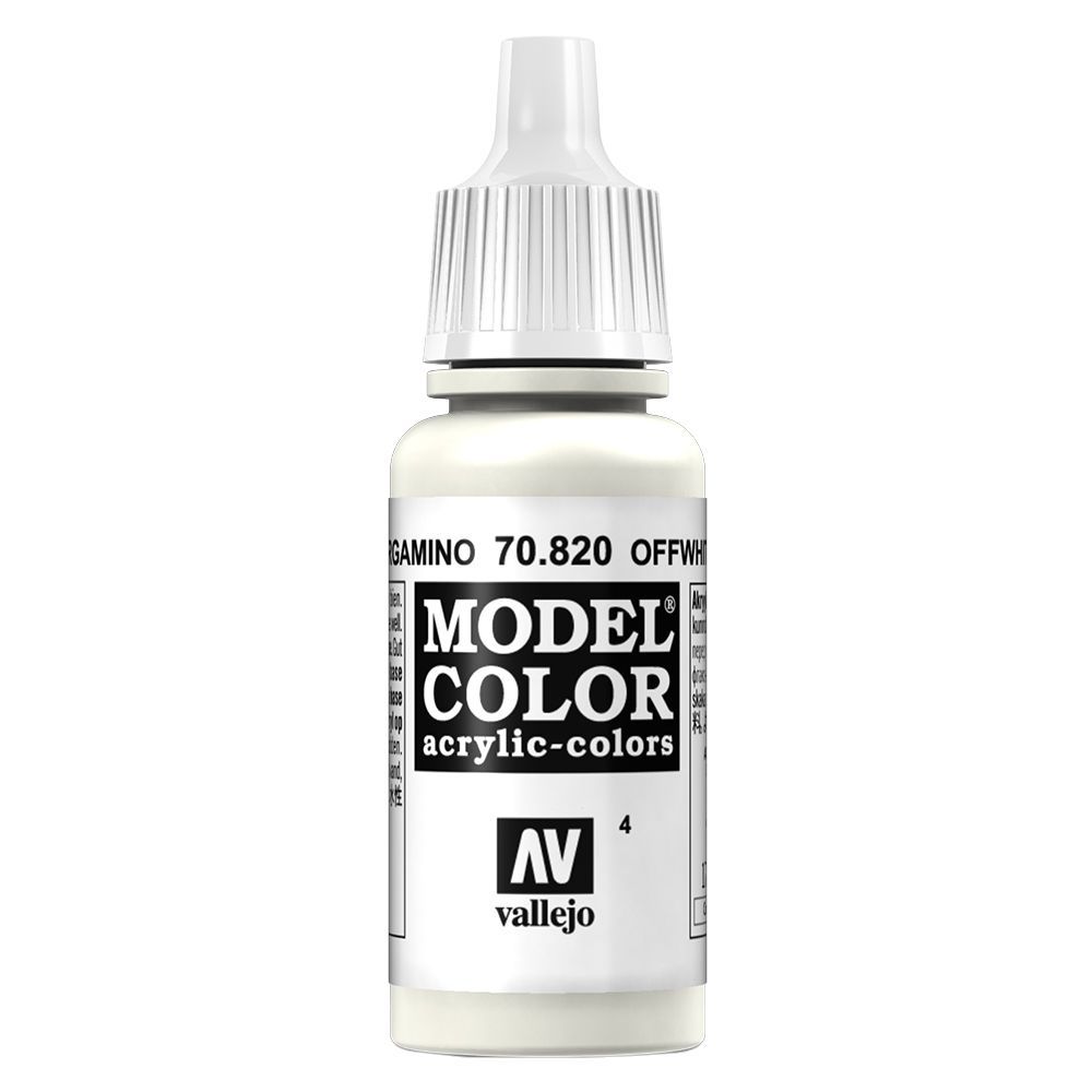 Vallejo - 70.820 Model Color Paint 17ml - Off-white