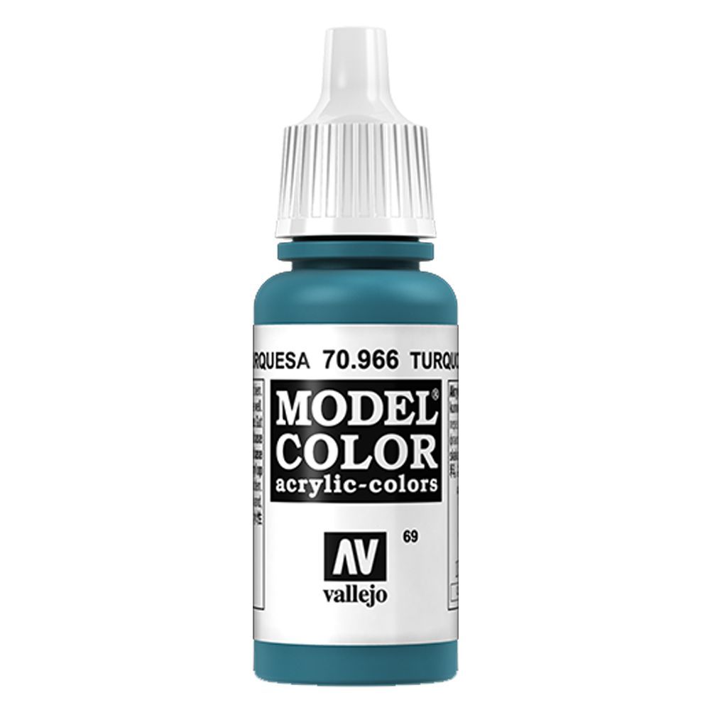 Vallejo - 70.966 Model Color Paint 17ml - Turquoise