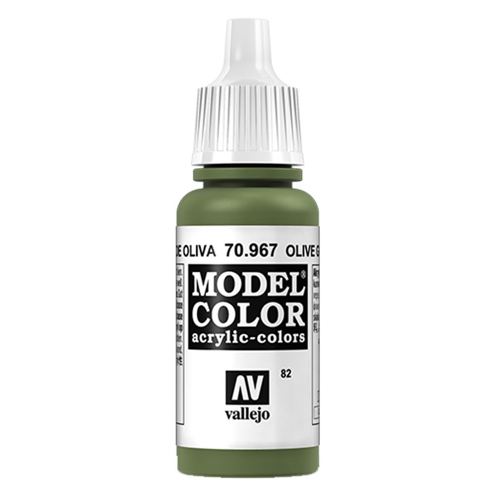 Vallejo - 70.967 Model Color Paint 17ml - Olive Green