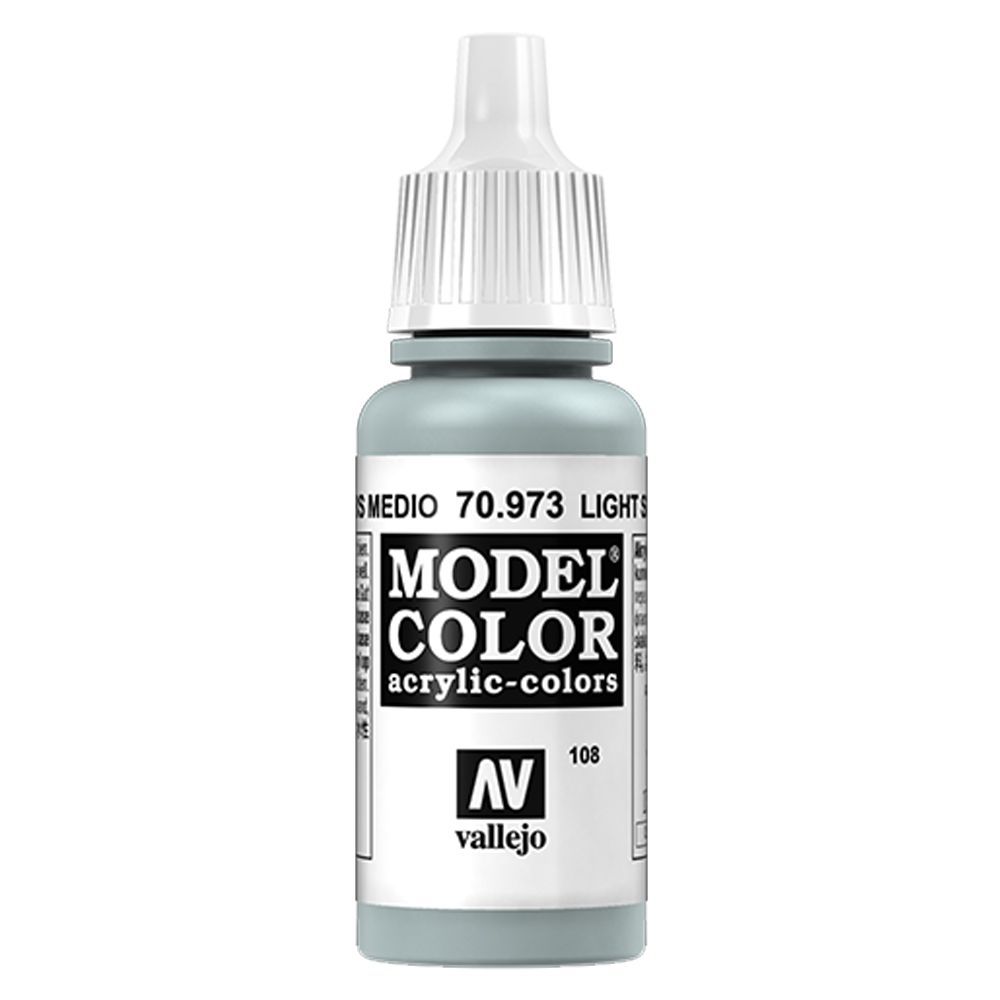 Vallejo - 70.973 Model Color Paint 17ml - Light Sea Grey