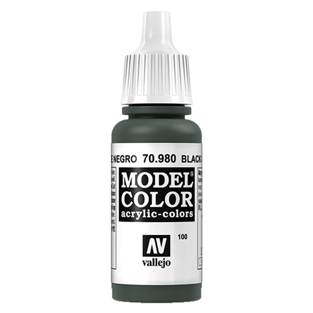 Vallejo - 70.980 Model Color Paint 17ml - Black Green