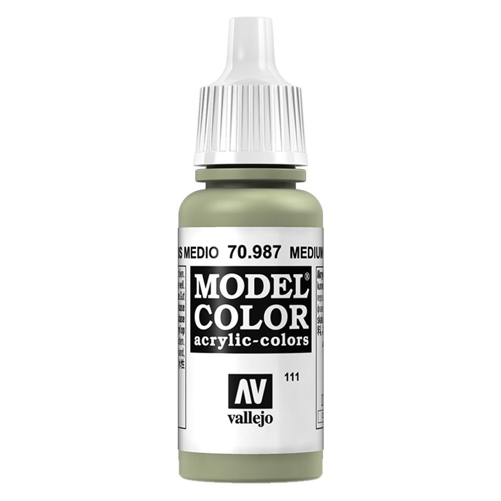 Vallejo - 70.987 Model Color Paint 17ml - Medium Grey