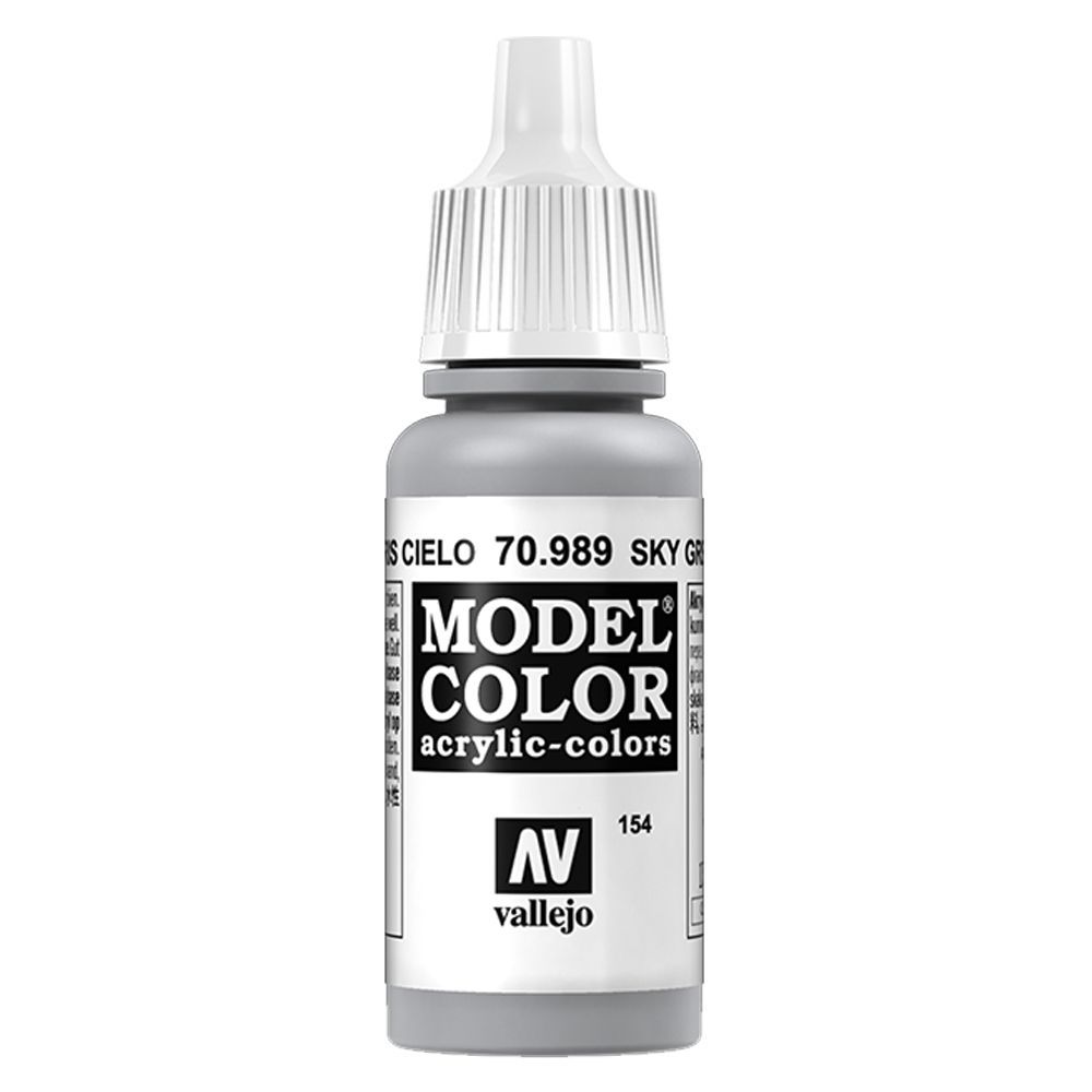 Vallejo - 70.989 Model Color Paint 17ml - Sky Grey