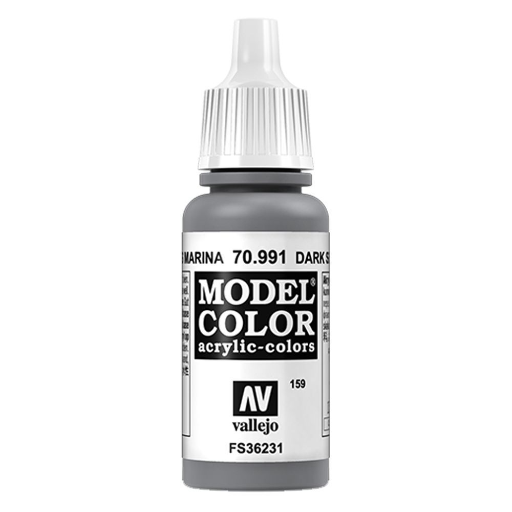 Vallejo - 70.991 Model Color Paint 17ml - Dark Sea Grey