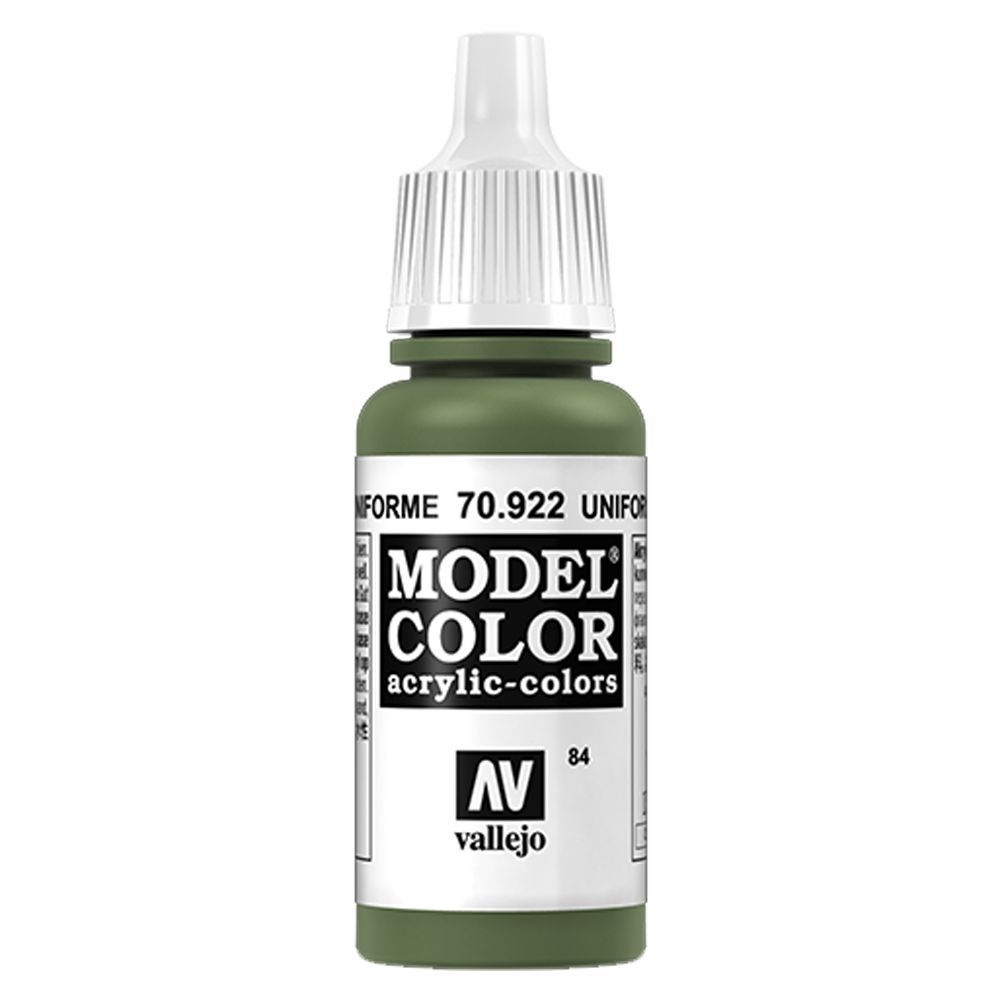 Vallejo - 70.922 Model Color Paint 17ml - Uniform Green