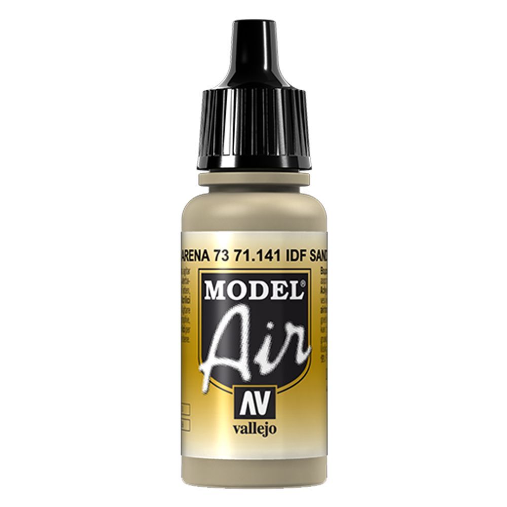 Vallejo - 71.141 Model Air Paint 17ml - IDF Sand Grey 73