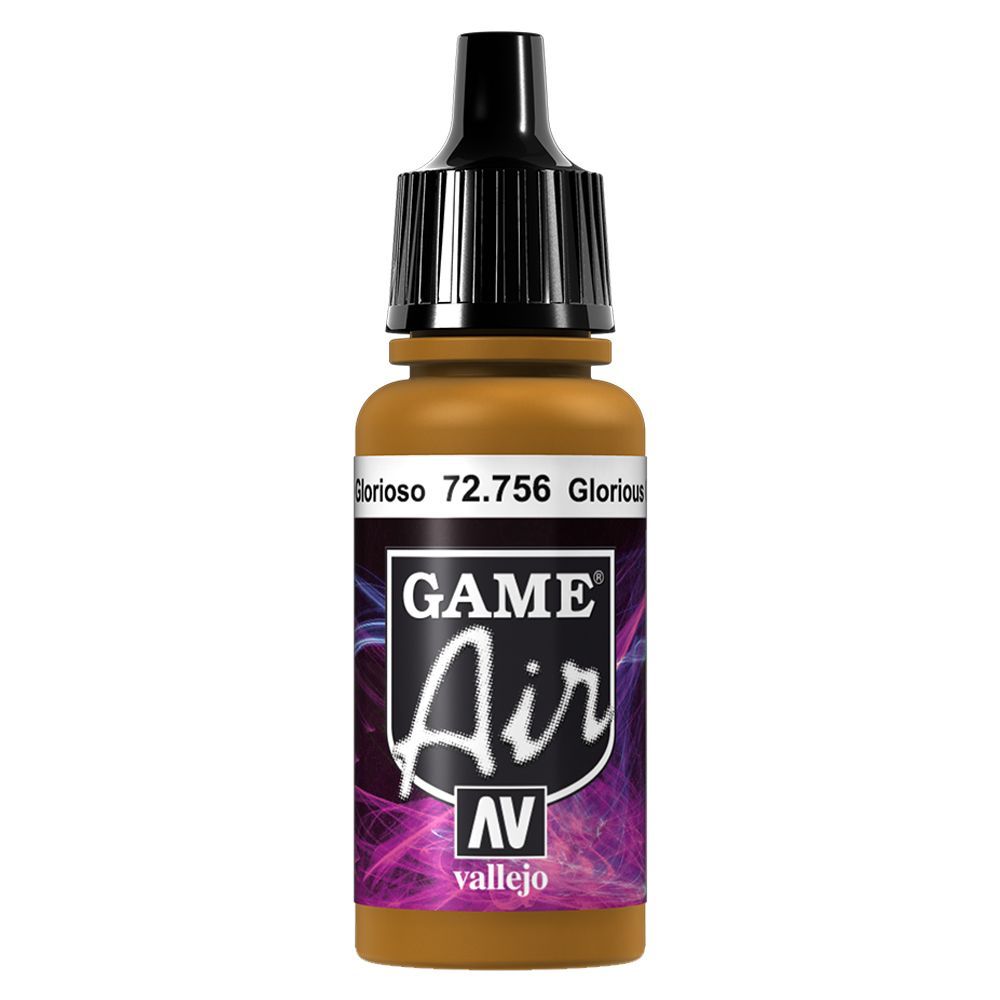 Vallejo - 72.756 Game Air Paint 17ml - Glorious Gold