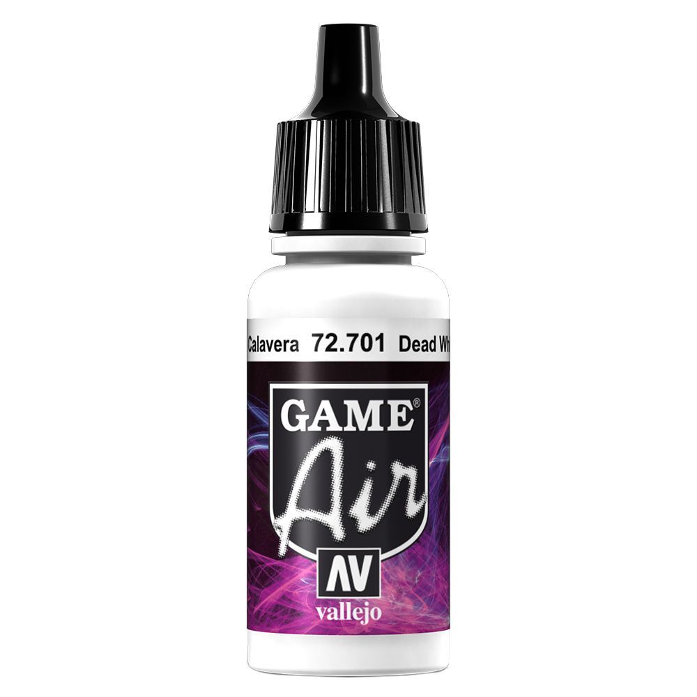 Vallejo - 72.701 Game Air Color Paint 17ml - Dead White